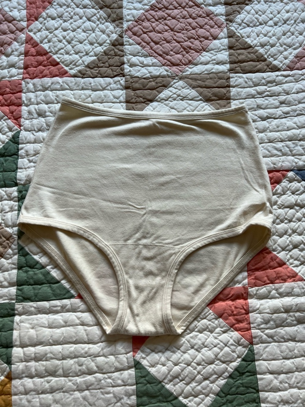 ARQ High-Rise Undies in Cream